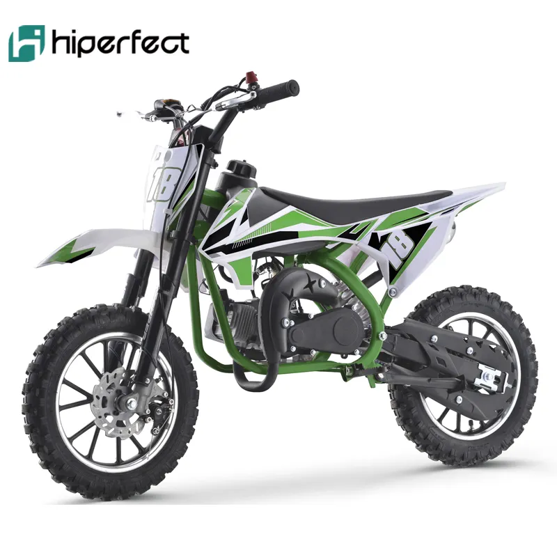 2021 새로운 49cc 50cc 2 스트로크 고품질 자동 미니 키즈 먼지 자전거 모토 오토바이 크로스 저렴한 판매