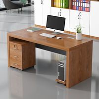 Fabricant de meubles de table de bureau en mélamine Bureau unique Personnel à domicile Petite table de bureau d'ordinateur Panneau de rangement Tiroir Bureau de bureau