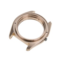 Boîtier de montre de plongée 3H en acier inoxydable 316L, 20 ATM, sans couronne à vis de protection, modèle 007, pièces de montre