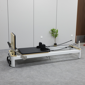 SAERDE Factory Wholesale High Quality Commercial Studio Classical Metal <b>Pilates</b> Bed Aluminum <b>Reformer</b> <b>Pilates</b> Machine - Product Image 4