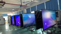 Écran tactile LCD personnalisé de 65, 75, 86 pouces, panneau plat interactif, réunion intelligente, exposition pour les entreprises, nouveau