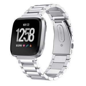Correa de reloj de metal <span class=keywords><strong>para</strong></span> la banda <span class=keywords><strong>Fitbit</strong></span> <span class=keywords><strong>versa</strong></span> correa de acero inoxidable <span class=keywords><strong>para</strong></span> versa2 <span class=keywords><strong>versa</strong></span> <span class=keywords><strong>Lite</strong></span> - Product Image 3