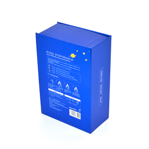 Caja de regalo magnética de lujo, con impresión personalizada, tapa dura, papel rígido, embalaje para cosméticos - Product Image 3