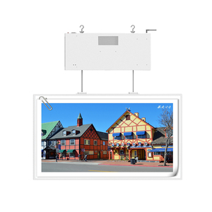 55 inch <span class=keywords><strong>LCD</strong></span> kỹ thuật số biển hai mặt màn hình cho cửa sổ cửa hàng quảng cáo thang máy sử dụng phương tiện truyền thông Máy nghe nhạc hộp bao gồm - Product Image 4