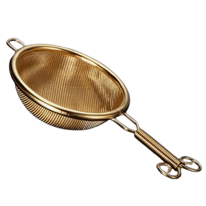 ตะแกรงลวดตาข่ายสแตนเลสขัดเงาปรับแต่งเครื่องกรองสีเงินที่ยอมรับได้ห้องครัวและอุปกรณ์ตั้งโต๊ะ - Product Image 5