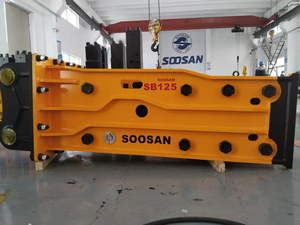 Martillo Hidráulico SOOSAN Sb 125 Tipo TOP, Motor para Excavadoras de 28-35 Toneladas, Construcción y Demolición, 1 Año de Garantía - Product Image 2