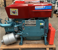 Moteur de machine du moteur diesel 30hp, moteur diesel refroidi à l'eau de cylindre simple