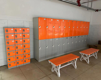 Chine casier en plastique usine pas cher vente en gros thermoformé ABS plastique armoire salle de gym vestiaire combinaison employé casier