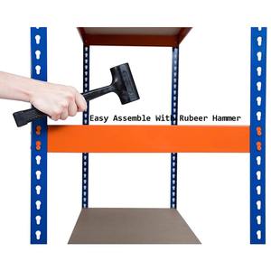 Estanterías Industriales de 4 Niveles, Resistentes, sin Pernos, para Garaje, Taller, Almacén - Product Image 2