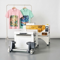 Imprimante DTF A3 DTF300 30cm avec tête d'impression XP600 – Déstockage usine – Haute vitesse CMYK+Blanc – Commandes en gros de textiles et T-shirts personnalisés – Pigment