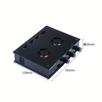 Carte d'amplificateur numérique TDA7498E BT 2.1 canaux 2*160W+220V Haute puissance Subwoofer Modules électroniques audio Kits