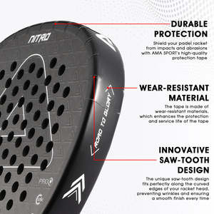 <span class=keywords><strong>Protector</strong></span> de <span class=keywords><strong>Marco</strong></span> de Raqueta de Playa de TPU de Alta Calidad Profesional AMA, Diseño Cómodo y Duradero, Venta al por Mayor, Mejor Raqueta de Pádel - Product Image 5