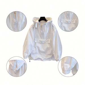 Design Custom Embroidery Logo <b>Softshell</b> <b>Jacket</b> for Men Waterproof Zipper Winter Polyester Windbreaker <b>High</b> <b>Visibility</b> Logo - Product Image 3