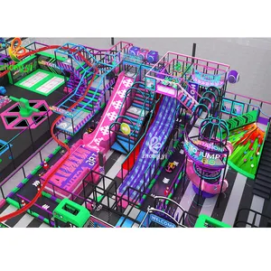 Indoor Soft Play anak olahraga taman bermain dalam ruangan pusat bermain peralatan taman bermain dalam ruangan untuk anak-anak