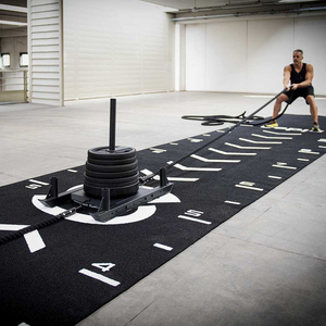 Slitta da Corsa Professionale per Carichi Pesanti, Slitta da Spinta e Trazione <span class=keywords><strong>Elite</strong></span> per <span class=keywords><strong>Fitness</strong></span> con 4 Maniglie Zigrinate Antiscivolo per Competizioni - Product Image 6