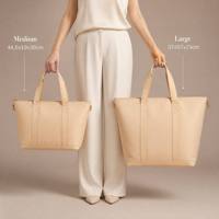 Sac de voyage personnalisé pour femme, sac fourre-tout à fermeture éclair, sac à bandoulière, sac à main en nylon imperméable, grand sac fourre-tout pour femme