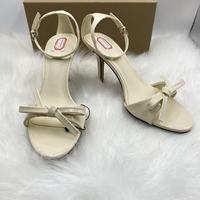 Sandales à talons hauts pour femmes QuiteS 2026, style nouveau, sexy, pour soirée, mariage, avec nœud décoratif, talons fins, tendance mode été