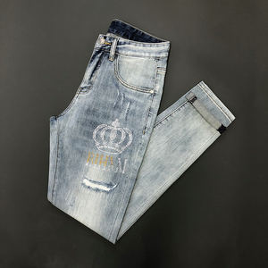 Nouveau Jean Classique Noir Pur pour Homme Printemps-Automne 2026 – Pantalon Droit Élastique Simple qui Sublime la Silhouette - Product Image 5