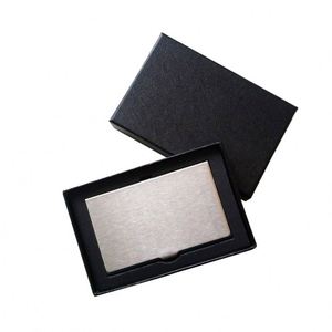 2026 New Arrival <b>Metal</b> Business Credit Card Holder Folder <b>Wallet</b> Case With Custom Logo - Product Image 1