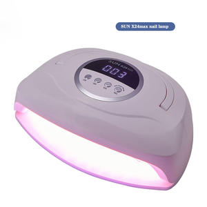 <span class=keywords><strong>Lampe</strong></span> à ongles ABS haute puissance pour salon, pour gel et vernis UV - Séchage rapide, grande capacité, lumière rouge avec poignée de transport - Product Image 1