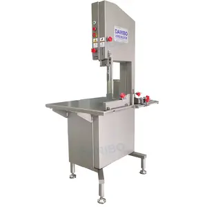 Industrial meat cutting equipment. Bone saw machine for meat processing to European standards