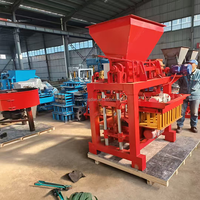 Machine à Briques Interverrouillables QTJ4-35B Thaïlande Prix Machine à Fabriquer des Blocs Prix Népal Machine à Briques Russe