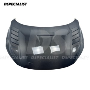 Capot ventilé en fibre de carbone de style MG pour Honda Civic X 10th Gen 2016-2019 - Product Image 1