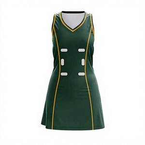 Women Sleeveless Sublimation Printed netball <b>dress</b> <b>Tank</b> <b>Top</b> Turquoise Black Floral Design Breathable Polyester Sportswear Adult - Product Image 5