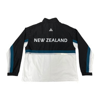 Veste à capuche personnalisée pour homme, sweat-shirt à col montant pour l'hiver avec bandes réfléchissantes pour femme, vêtements de sport imperméables