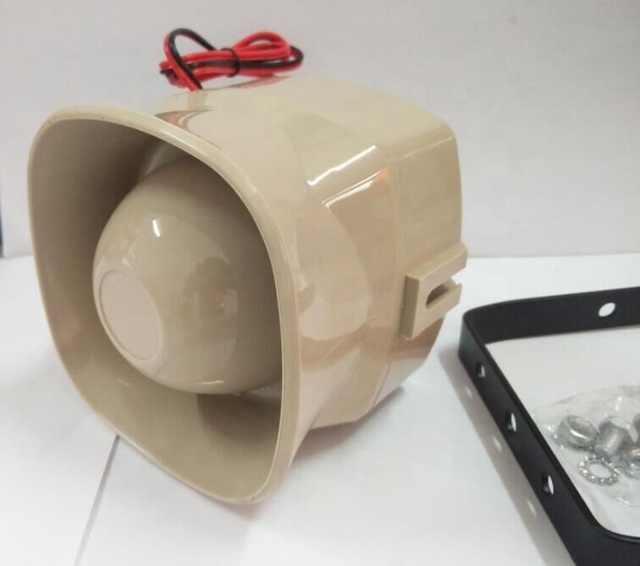High Quality Security DC 12V/24V Fire Siren Alarm Equipment HC-FS58 40W