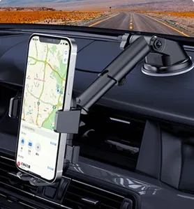 Nouveau support de téléphone portable pour voiture en gros Support de navigation avec ventouse pour sortie d'air de voiture