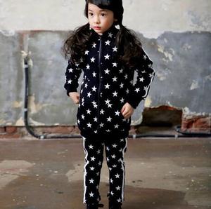 ชุดเด็กผู้หญิงฤดูหนาวแบบใหม่ กางเกงวอร์มสวยๆ สำหรับเด็กสาว - Product Image 3