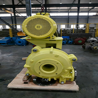 Pompe centrifuge horizontale électrique ou diesel pour boues de construction, sable et boues, haute résistance à l'usure en chrome, prix compétitif
