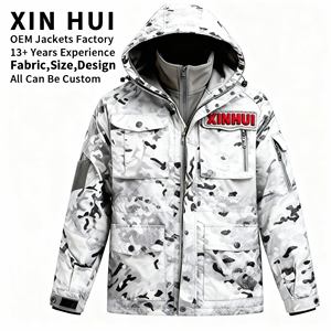 Chaqueta Bomber para Hombre, Invierno, Exterior, Sólida, Servicio ODM OEM 2026, Personalizable, Multibolsillos, Impermeable, Exterior de Poliéster, Interior Extraíble - Product Image 1