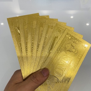 Moneta Commemorativa Personalizzata in Foglia d'Oro da 1, 2, 5, 10, 20, 50, 100 Dollari, Replica Placcata in Oro 24K per Collezione - Product Image 5