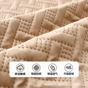 Modern Modular <b>Sofa</b> <b>Cushions</b> <b>Large</b> Size Stripe Pattern Waterproof Protective Cover <b>For</b> All Seasons - Product Image 5