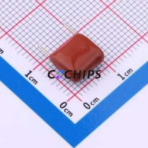 Condensador de película de polipropileno (CBB) W312J104KJ6SP1A0EC, componente de montaje en orificio (THT), paso = 7.5 mm, 100 nF, 10 %, 630 V - Product Image 2