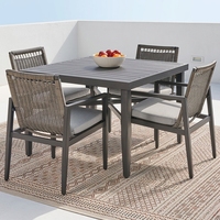 Meubles d'extérieur, ensemble de table à manger de luxe, ensemble de table et de chaises de bar, ensemble de canapé d'extérieur