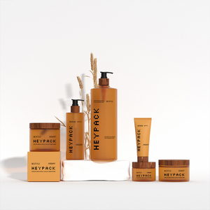 Ensemble de nettoyage de soins de la peau vide de haute qualité conteneur de bouteille de shampooing et tubes de nettoyage de beurre de pompe à crème - Product Image 5