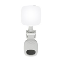 Mini Lampe Vidéo D5 en Plastique ABS, Clip Téléphone, Rechargeable, Lumière d'Appoint HD, Trois Températures de Couleur, Luminosité Réglable, 200 mAh