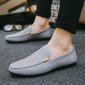 British Casual High-Top Slip-On Canvas Shoes for Men Trendy PU PVC <b>Insole</b> Mesh Lining Anti-Slip Autumn Personality - Product Image 6