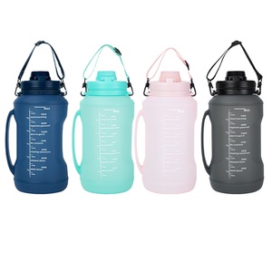 MUESTRA GRATUITA Botella de Agua Plegable de Silicona de 2 Litros con Marcador de Tiempo - Product Image 2