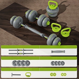 Multi-functional Dumbbell Set Adjustable Soft Dumbbell for Women's Fitness Home Equipment for Men's <b>Strength</b> <b>Training</b> Barbell - Product Image 2