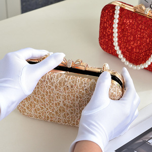 New Noble Elegant Evening <b>Bag</b> Luxury Texture Handbag for High-end Dinner Party Simple Fashion Shoulder <b>Bag</b> Women's Clutch <b>Bag</b> - Product Image 6