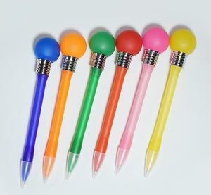Bolígrafo Multicolor con logotipo personalizado, <span class=keywords><strong>bombilla</strong></span> LED Popular, promoción - Product Image 2