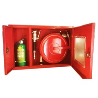 Kit d'équipement essentiel de lutte contre l'incendie Cabinet de boîte de protection contre l'incendie avec accessoire de solution de tuyau d'incendie