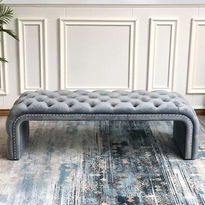 <span class=keywords><strong>Banc</strong></span> de fin de lit de luxe minimaliste de style américain, <span class=keywords><strong>banc</strong></span> <span class=keywords><strong>d</strong></span>'<span class=keywords><strong>entrée</strong></span> <span class=keywords><strong>d</strong></span>'hôtel moderne et classique pour chaussures, <span class=keywords><strong>banc</strong></span> de salon élégant à <span class=keywords><strong>vendre</strong></span> - Product Image 3