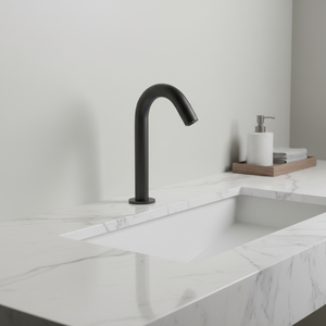 Tidjuin robinet à main froide et chaude, robinet à capteur gonflable automatique grue monté sur le pont robinet de lavabo de salle de bain - Product Image 5