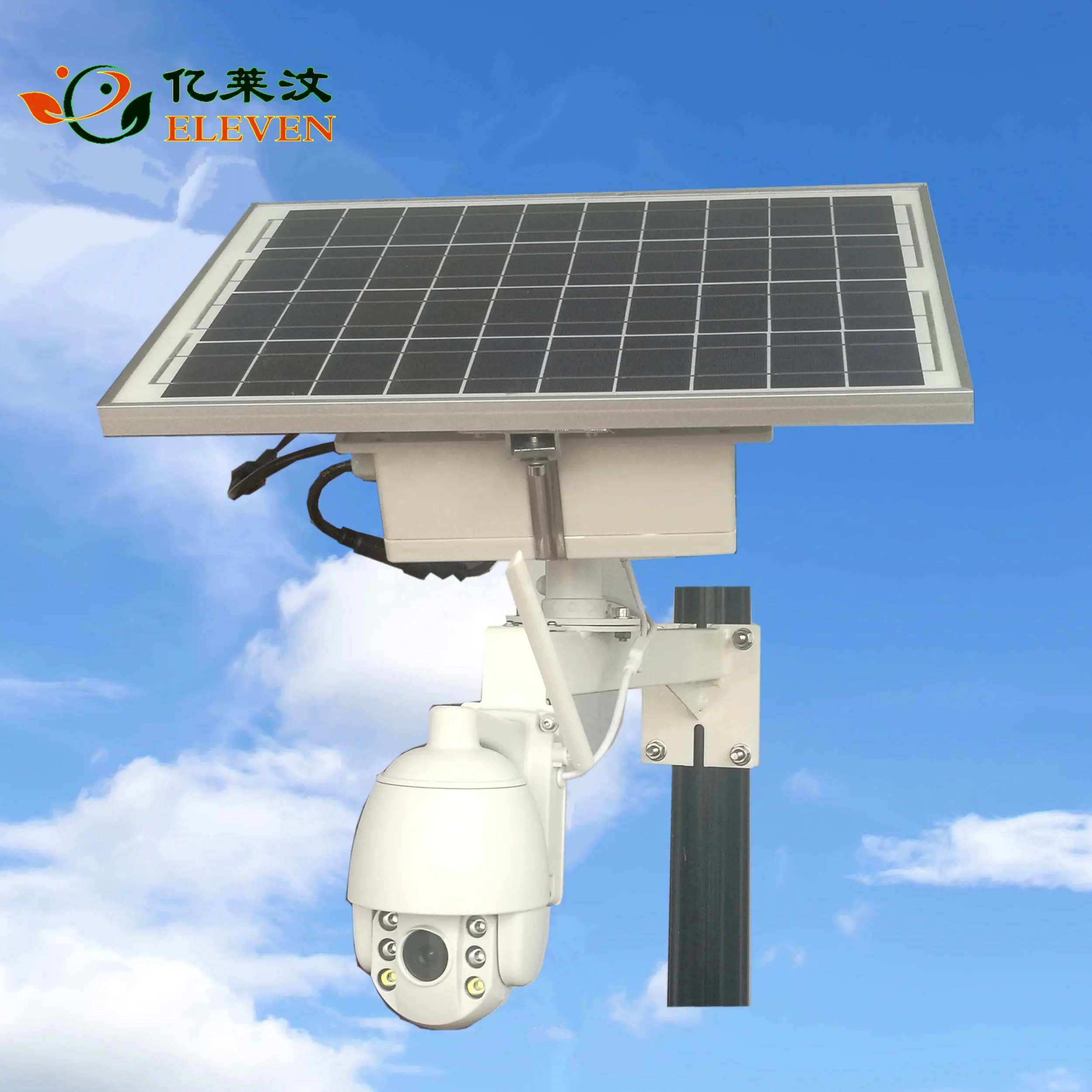 Wholesale solar powered outdoor 360 4g/3g wifi ptz ip security camera applied in outdoor