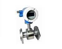 Débitmètre électromagnétique numérique Accura AEM en acier inoxydable, fonctionnant sur batterie, pour liquides et eau, garantie 3 ans, précision +/-1%